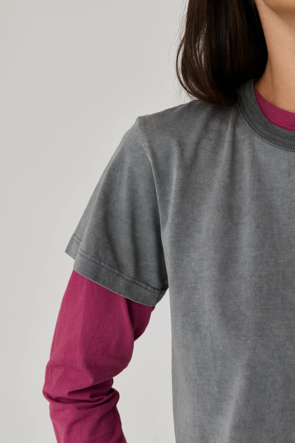 Marielle Classic Tee in Vintage Black