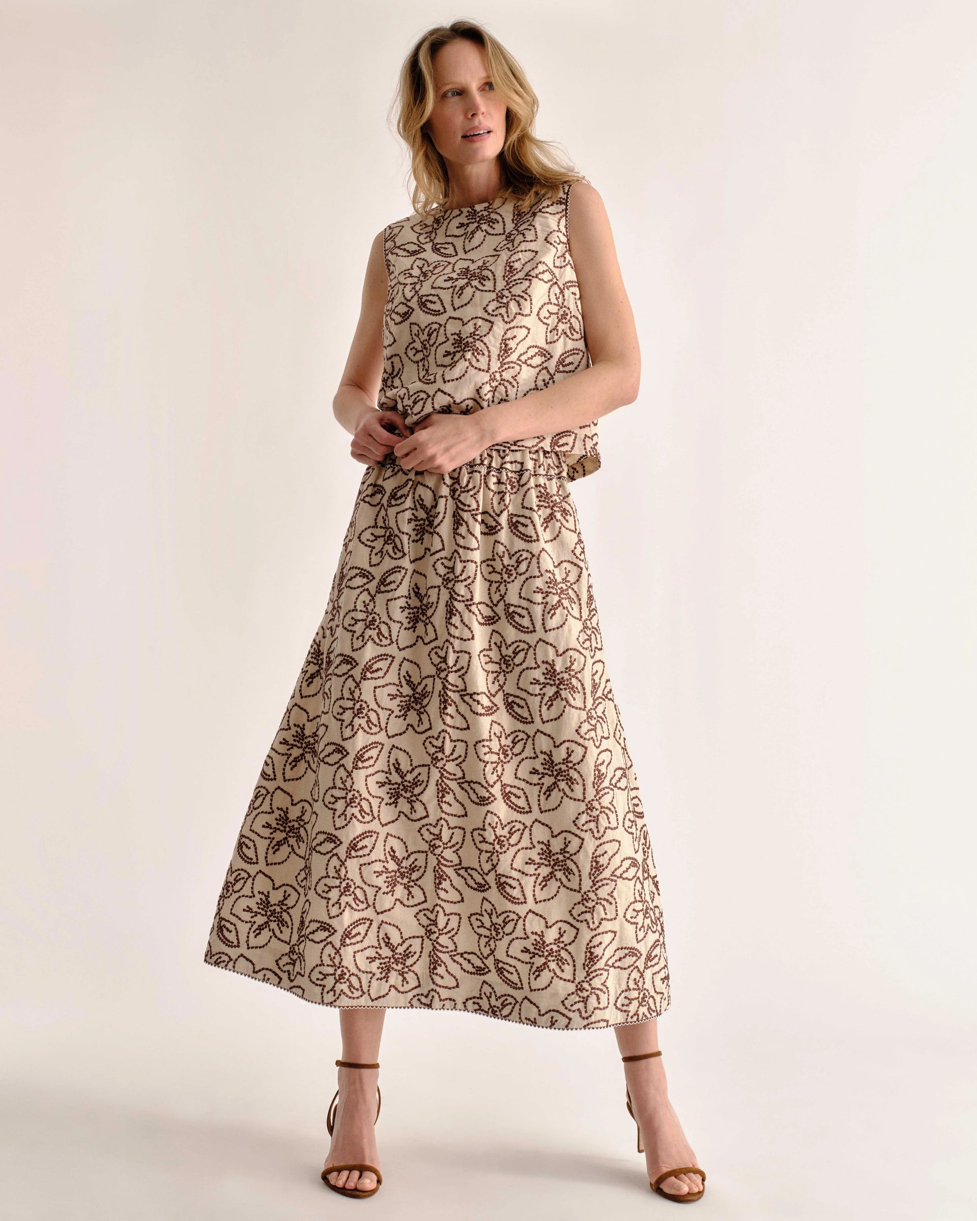 Linda Embroidered Top
