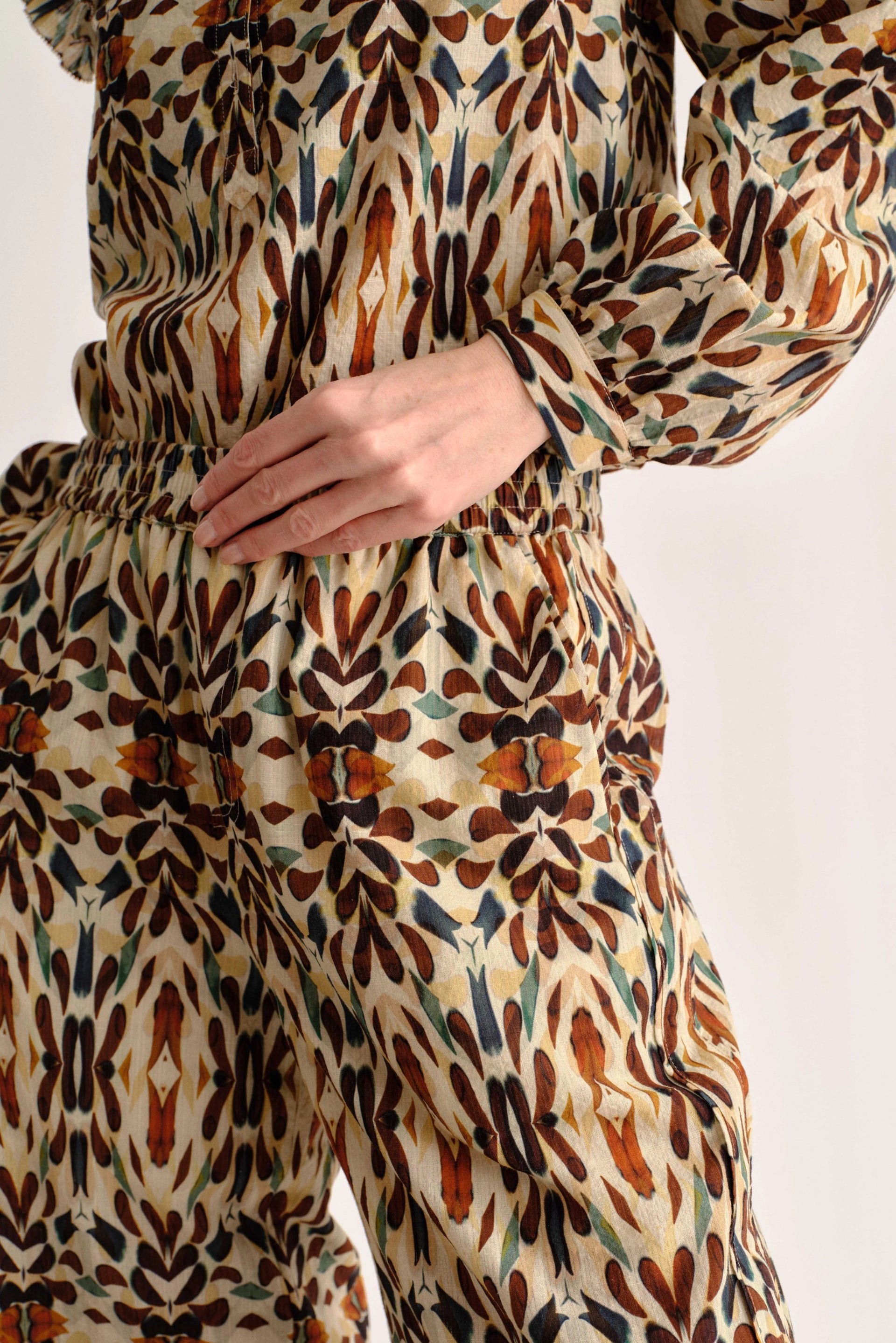 Mia Pant- Kaleidoscope Print