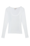 Elaine Long Sleeve- White