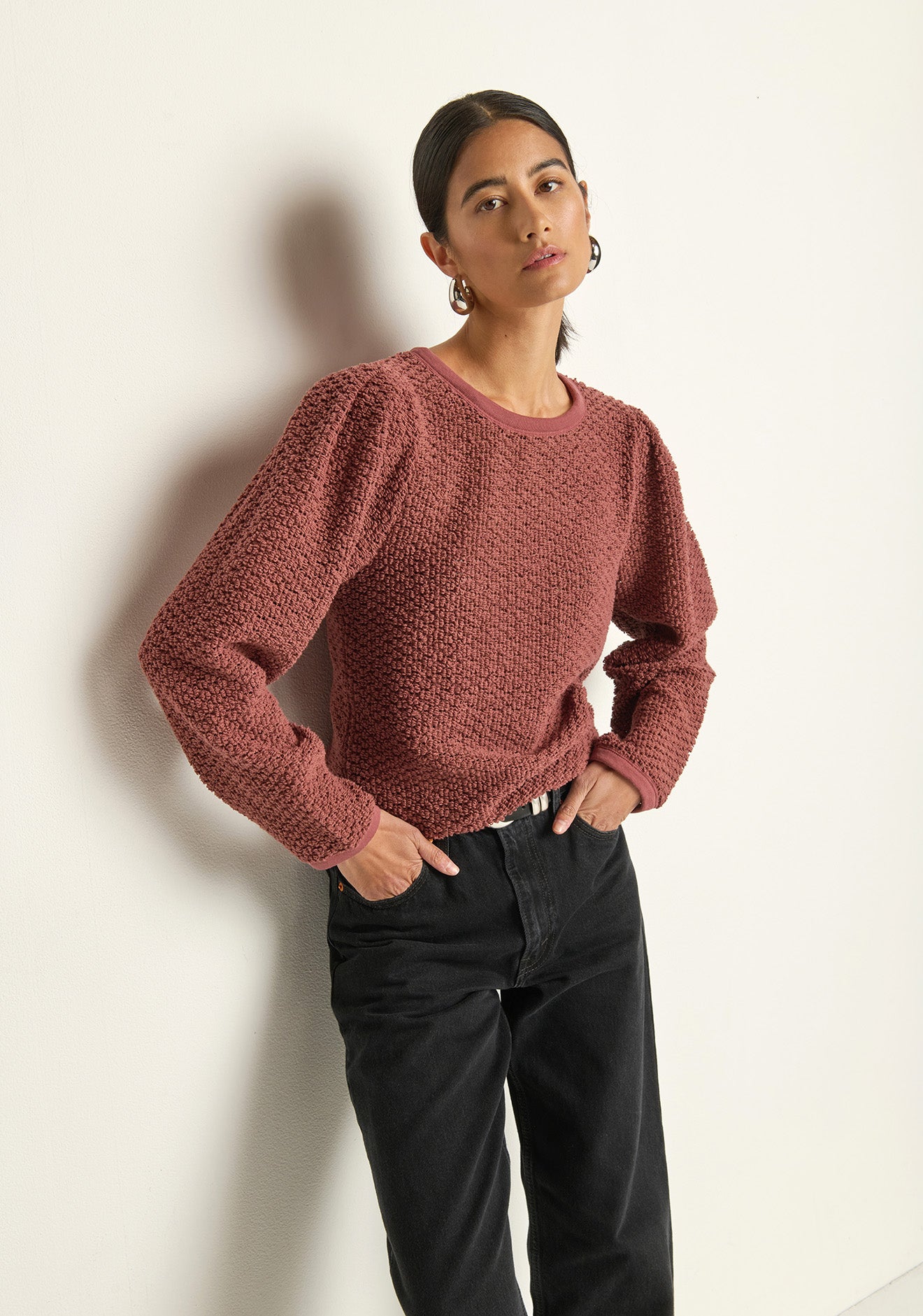 Etta Lace Popover- Stallion