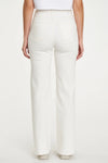 Far Out Relaxed Flare Denim- Cream