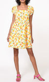 Lora Gingham Cap Sleeve Dress**FINAL SALE**