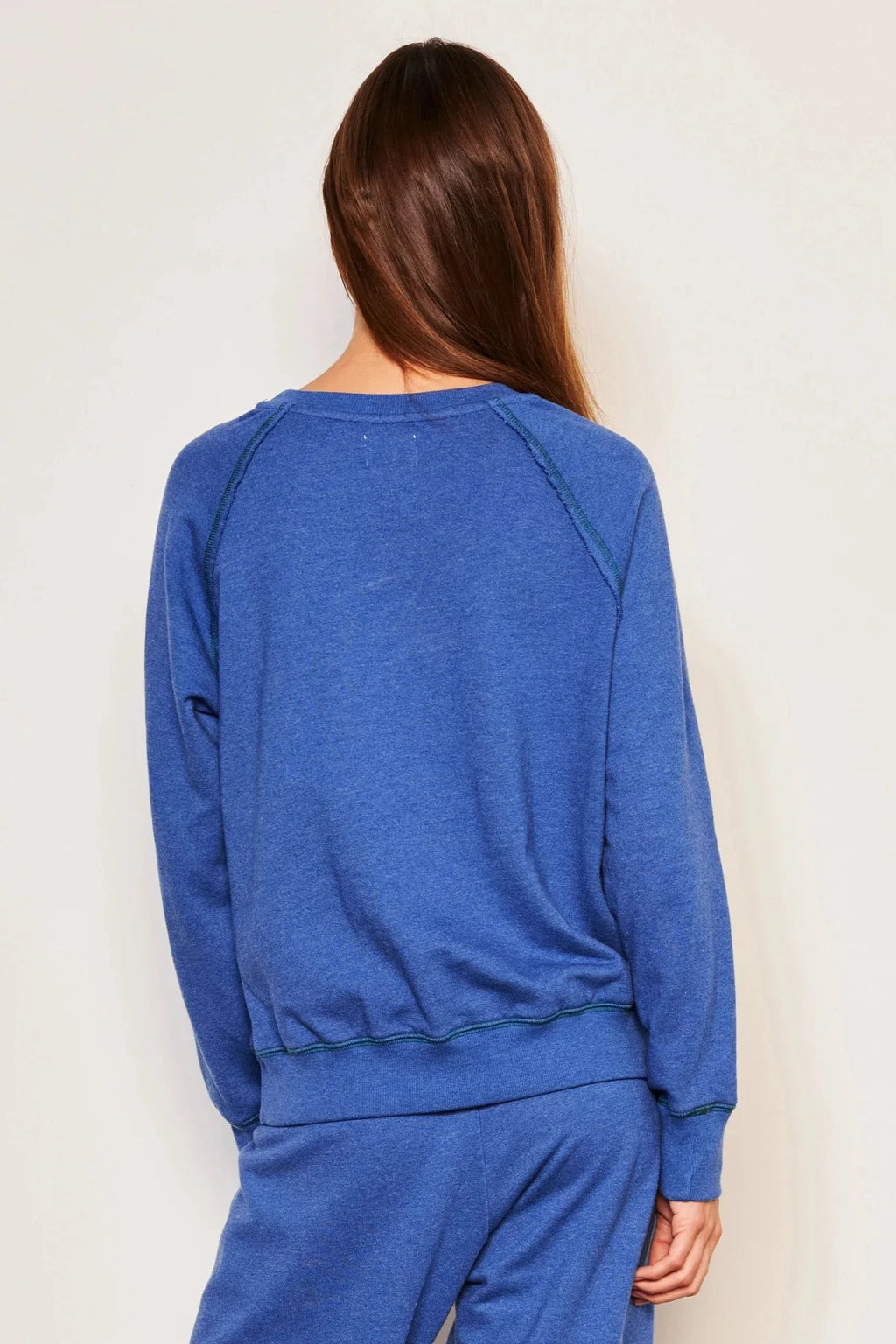 Raglan Sweatshirt Ski Day—Symphony Blue