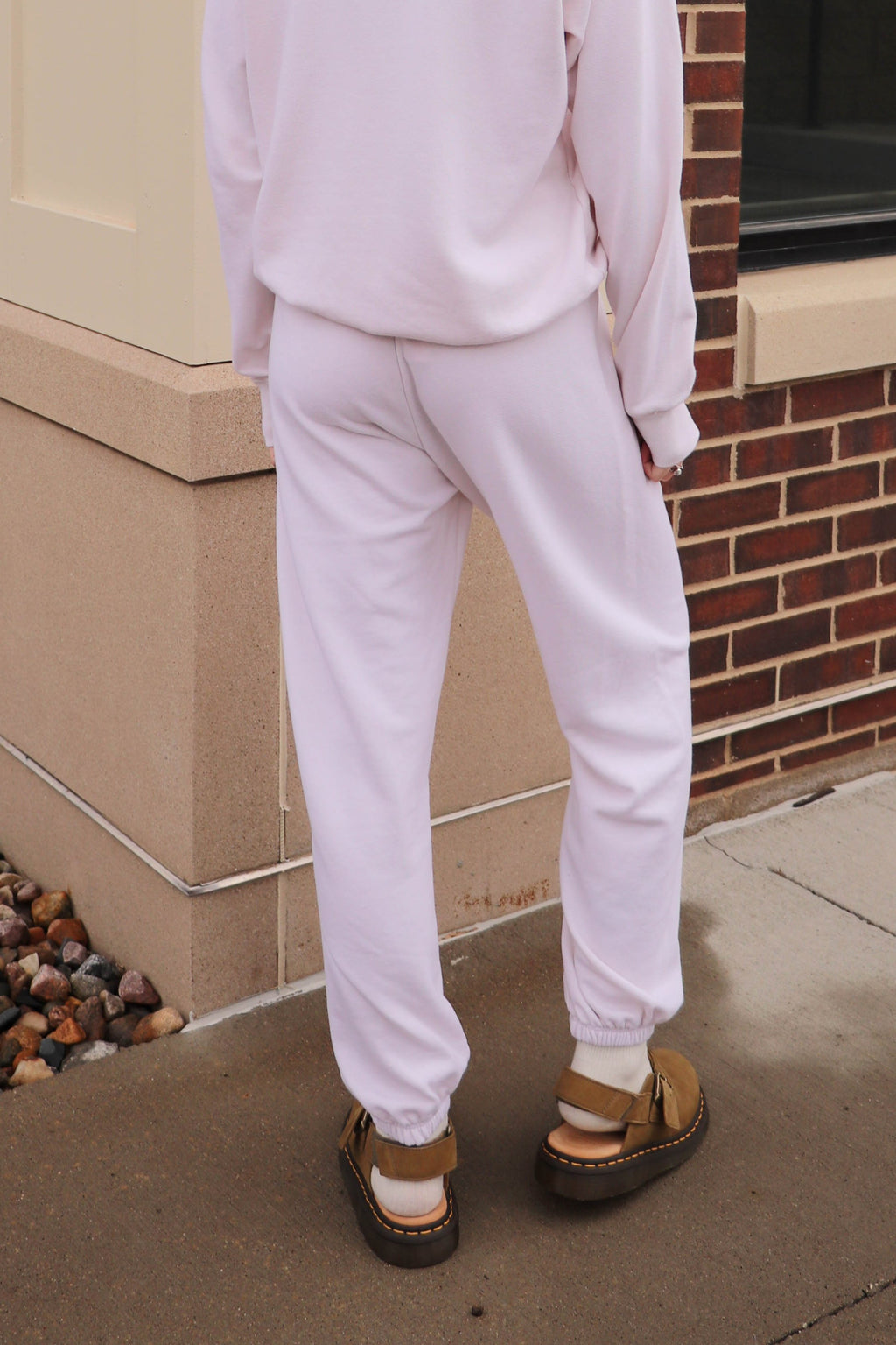 Basic Jogger Sweatpant—Oyster