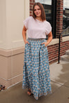 Oliver Skirt—Bluestone