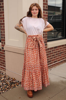 Addison Midi Skirt—Spiced Cider