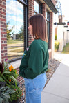 Rolling Stones 1981 US Tour Vintage Sweatshirt—Vintage Green