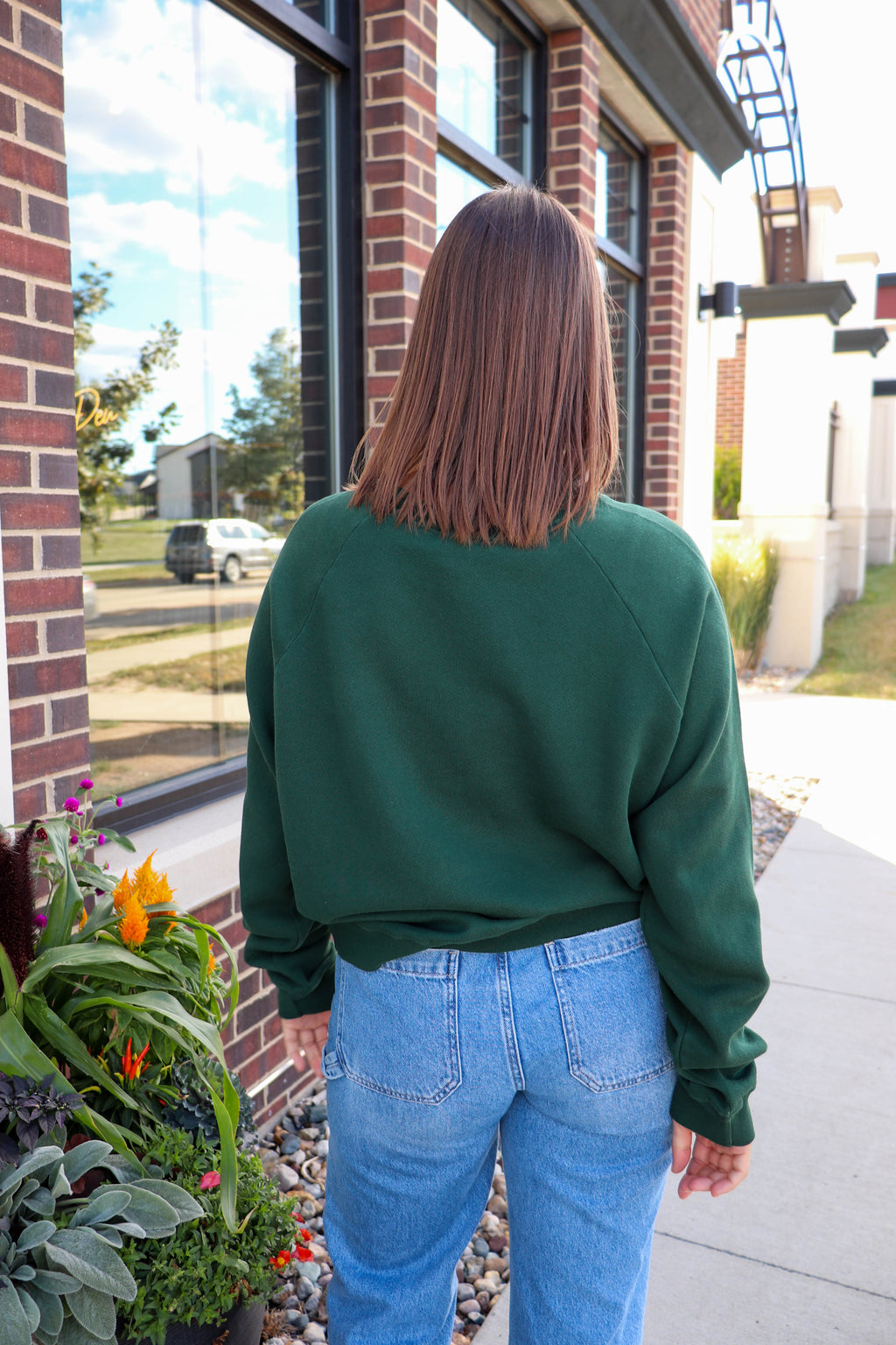 Rolling Stones 1981 US Tour Vintage Sweatshirt—Vintage Green