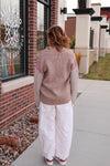 Shawl Collar Cardigan—Taupe