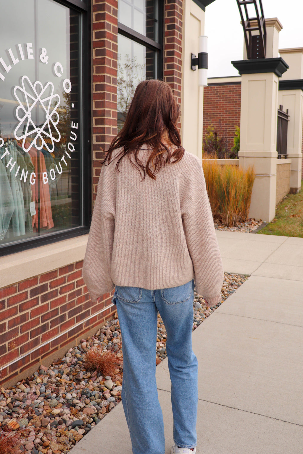 Au Revoir Sweater—Oyster