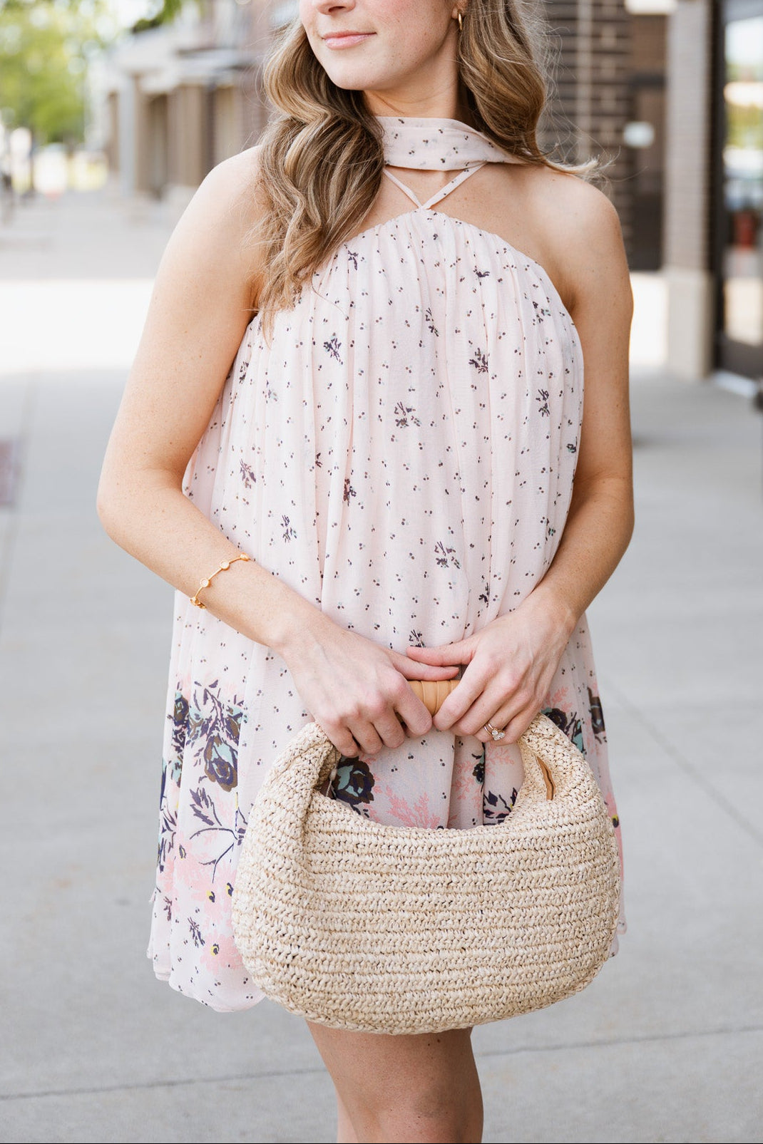 Jillian Mini Dress- Liora Print