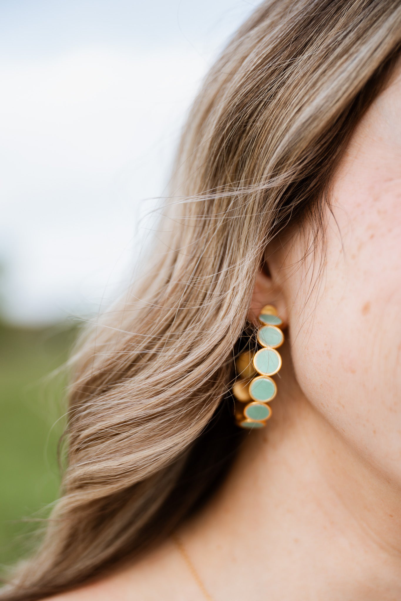 Vanda MultiBezel Earring