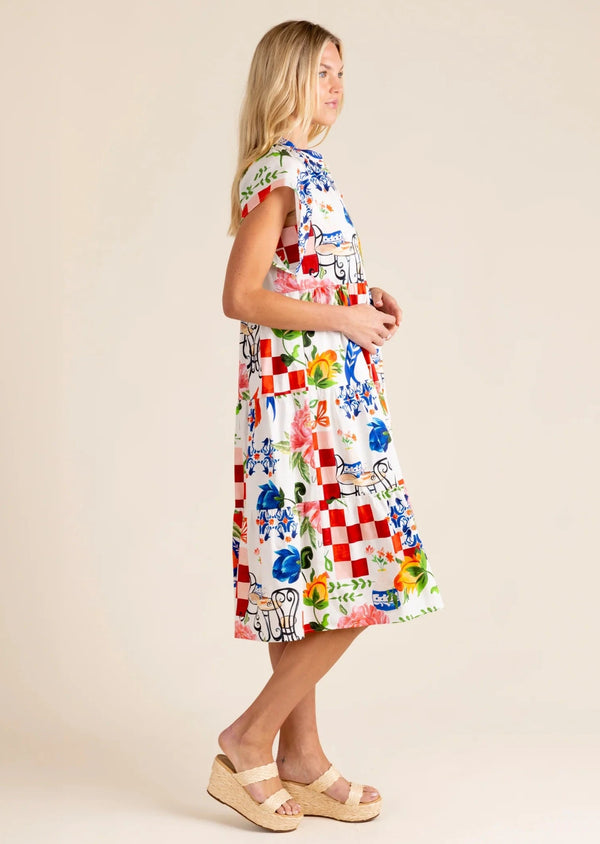 Pippa Dress- Amalfi Print