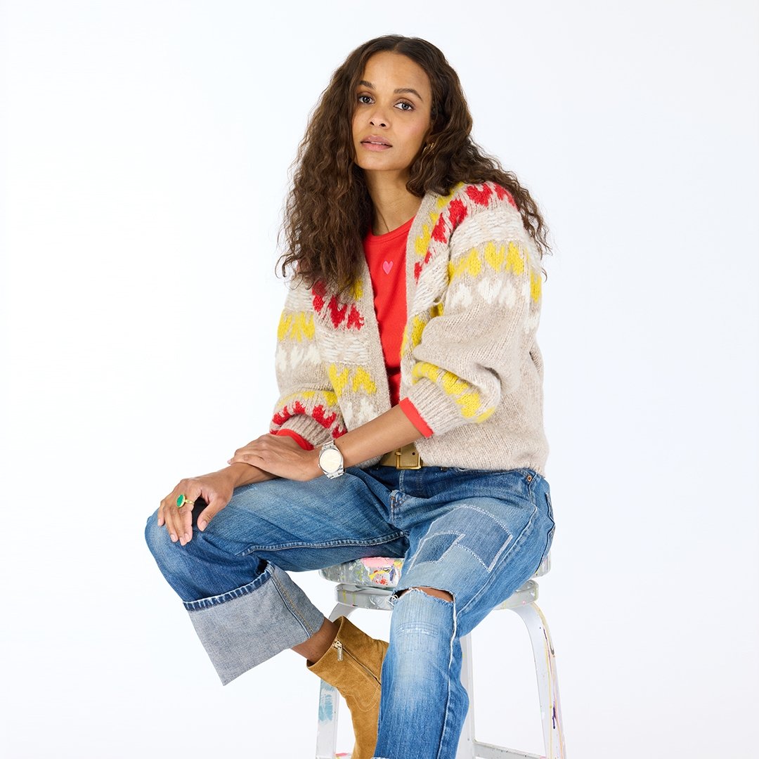 Sienna Ker-Isle Cardigan- Camel