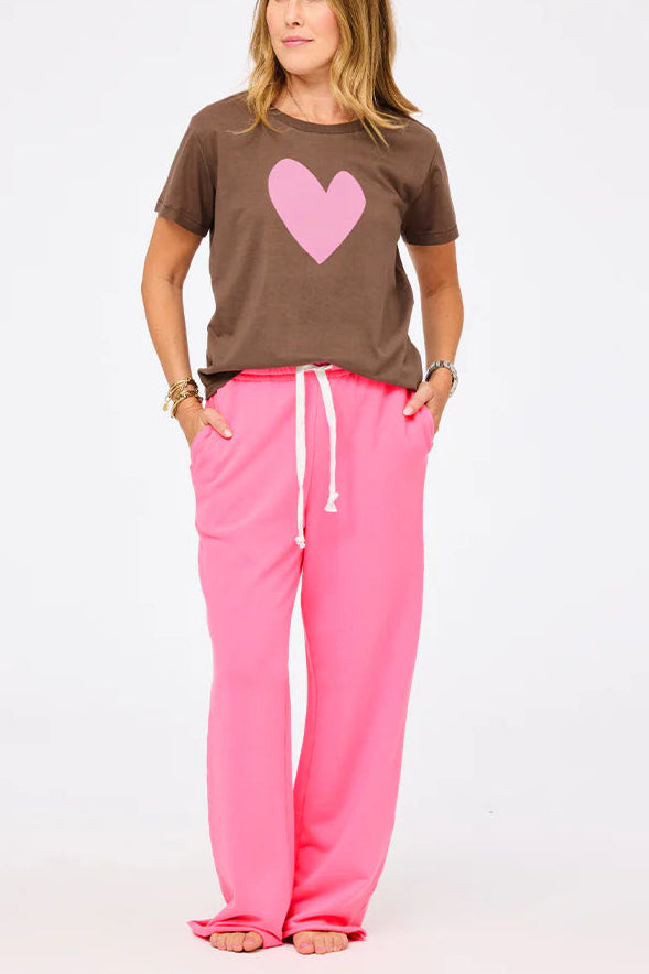 Weekend Barb Sweatpant- Palm Pink