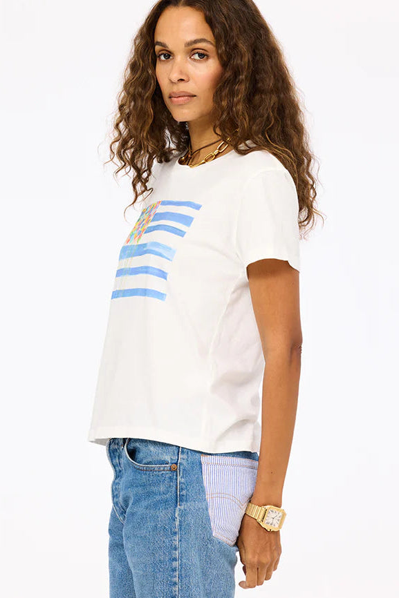 Suke U.S. of Love Tee- White