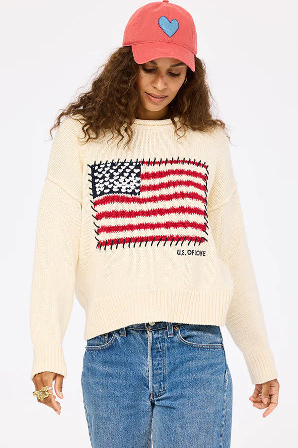 Roll Neck U.S. of Love Sweater
