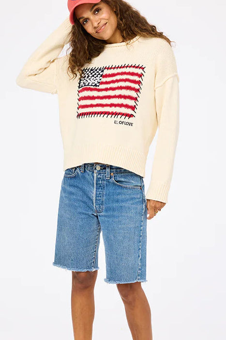 Roll Neck U.S. of Love Sweater