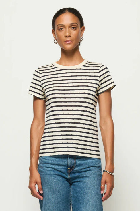 Laurence Vintage Tee- Night Sky Stripe