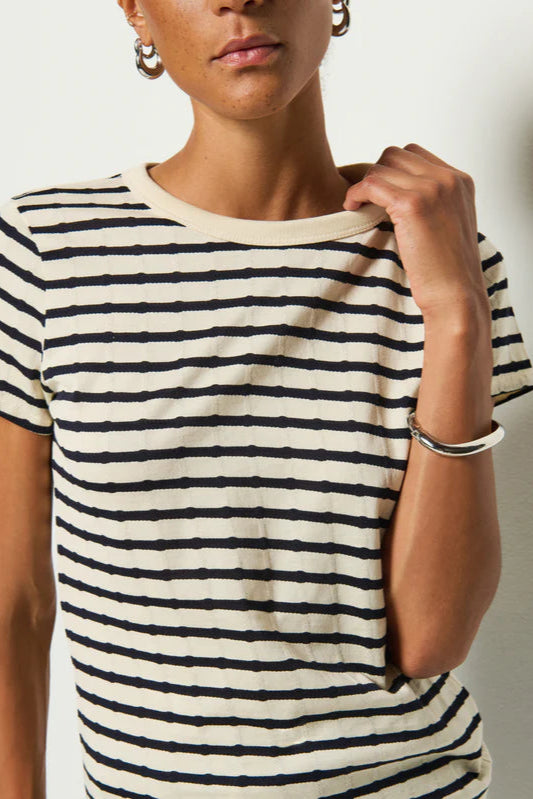 Laurence Vintage Tee- Night Sky Stripe