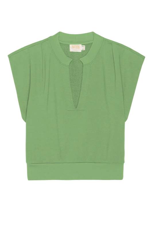 Lenon Crewneck Sweatshirt—Loden