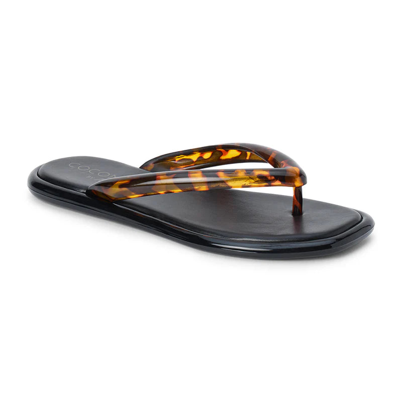Mermaid Flip Flop Sandal- Tortoise