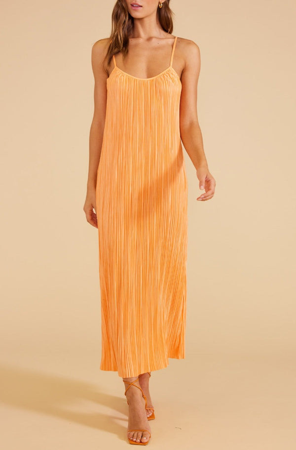 Livia Midi Dress- Orange *FINAL SALE*