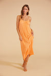 Livia Midi Dress- Orange *FINAL SALE*