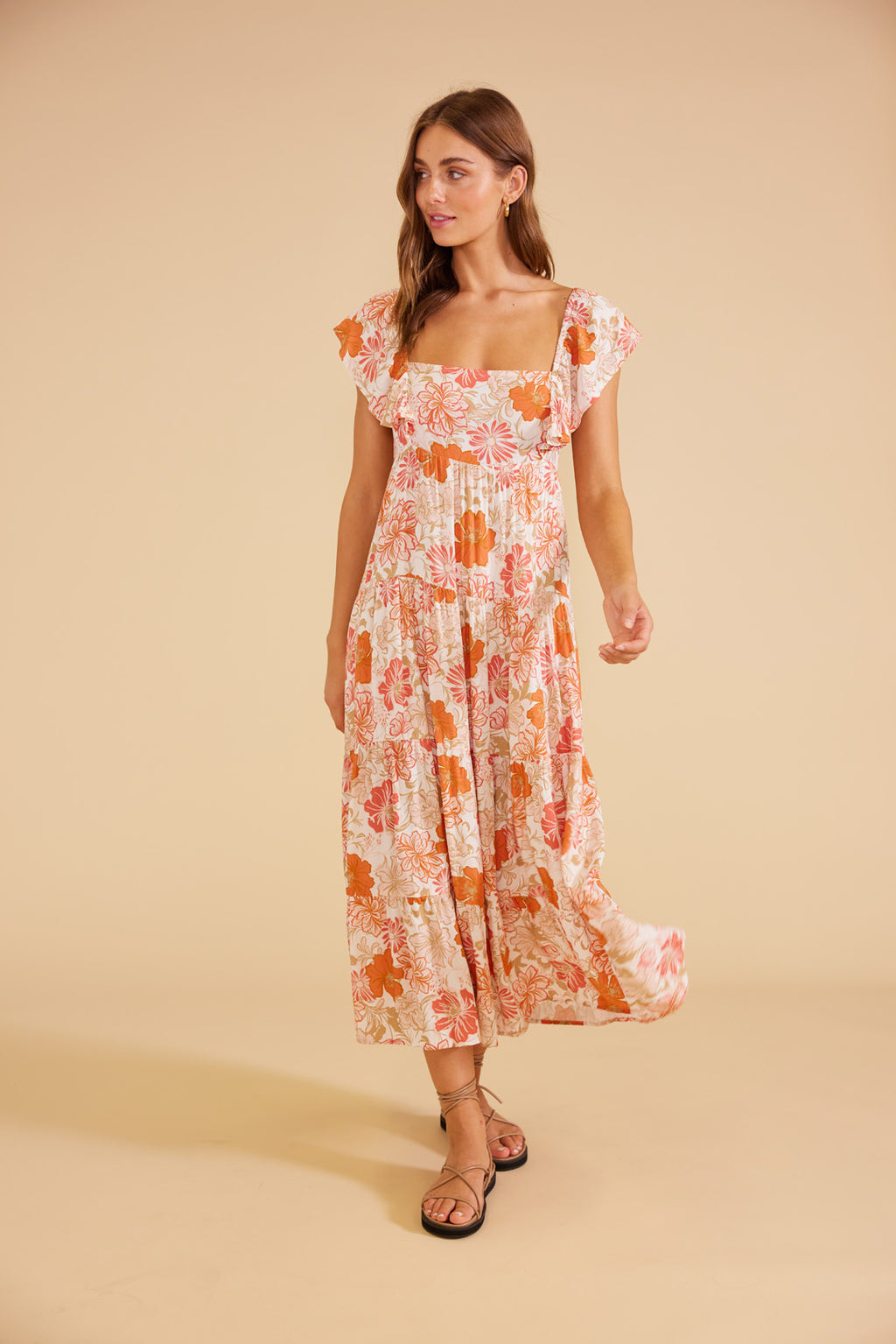 Tabitha Floral Midi Dress