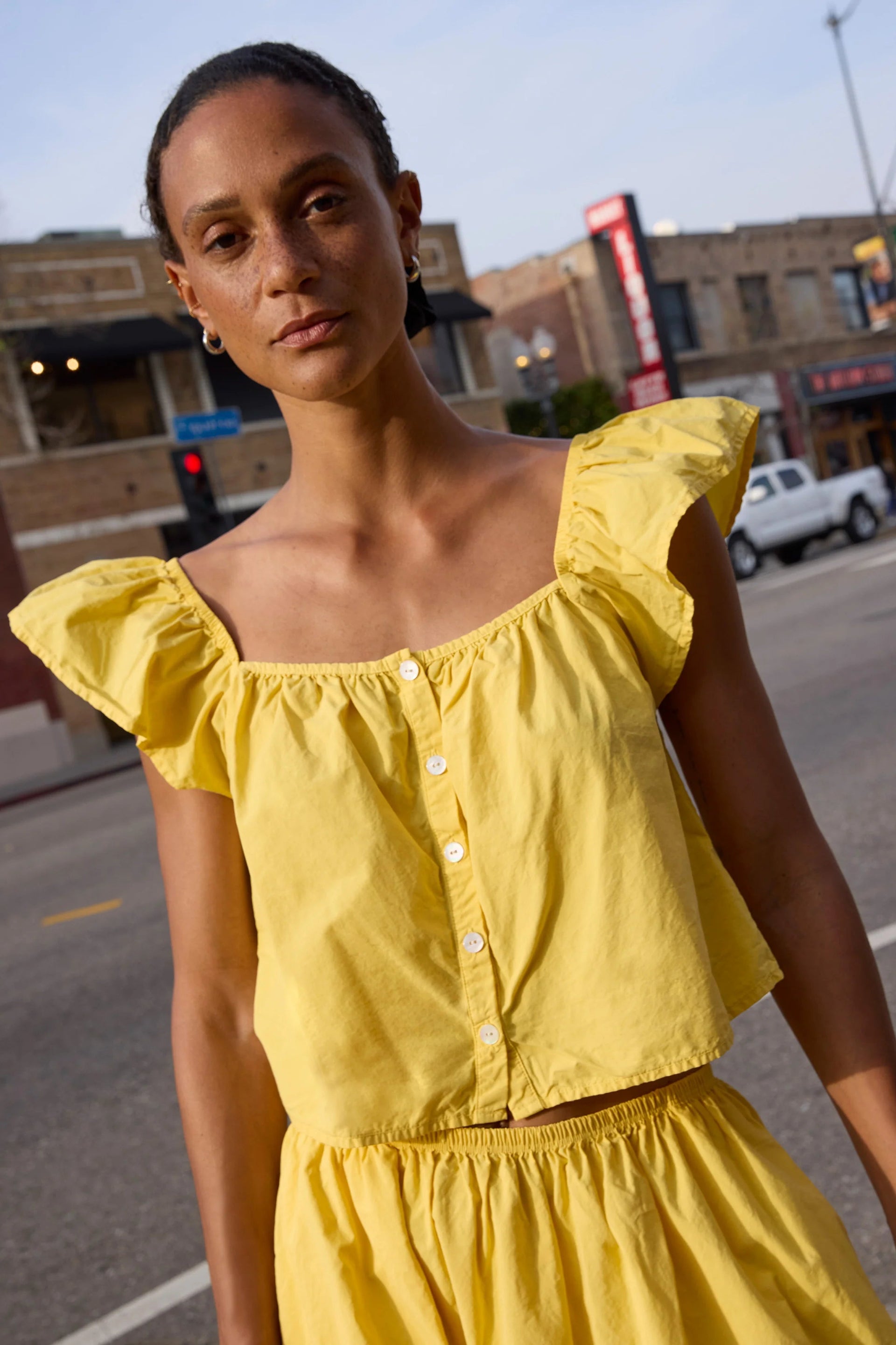 Nataline Top- Sunshine