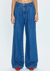 Victoria Wide Leg Pant- Midnight Sun