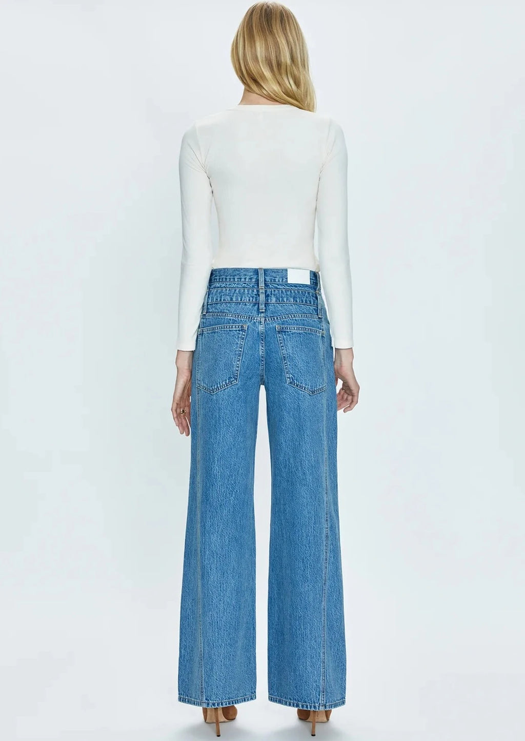 Caleb Wide Leg Jeans- Venue