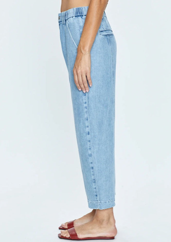 Court Denim Pant- Jardin