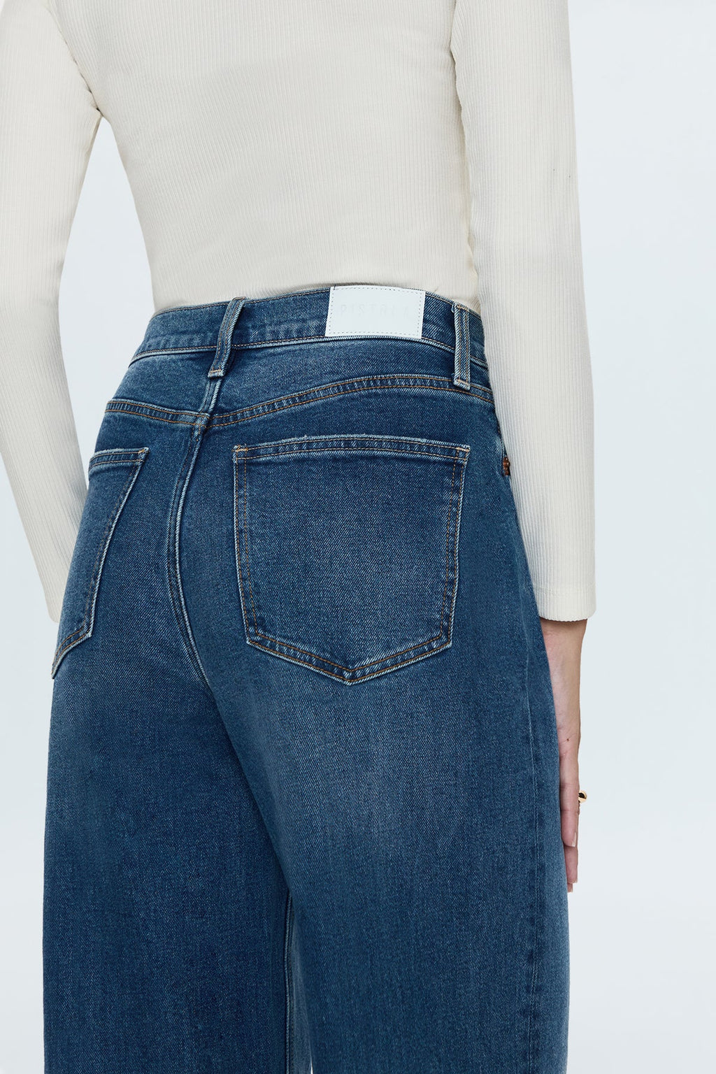 Lana Wide Leg Jean—Cider