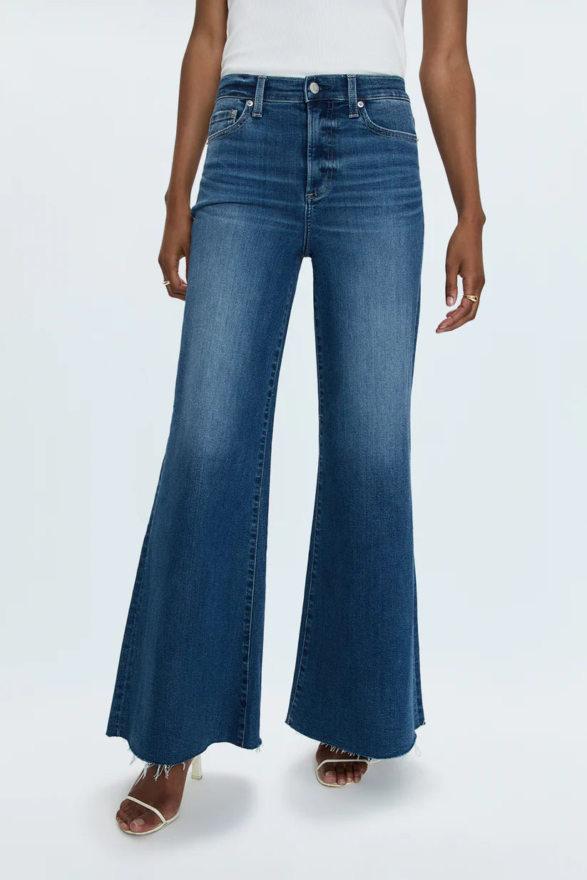 Izzy Mid Rise Wide Leg- Study
