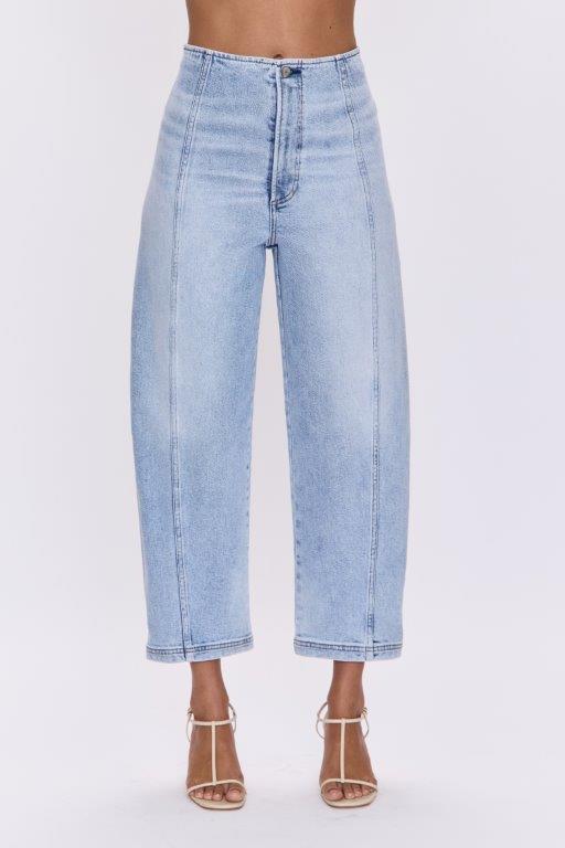Blair Barrel Leg Jeans- Pristine