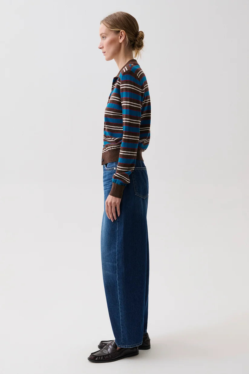 Sacha High Rise Relaxed Barrel- Nile