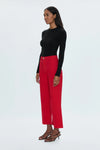 Penny Crop Wide Leg- Ruby