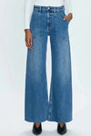 Penny Utility Wide Leg- Canal