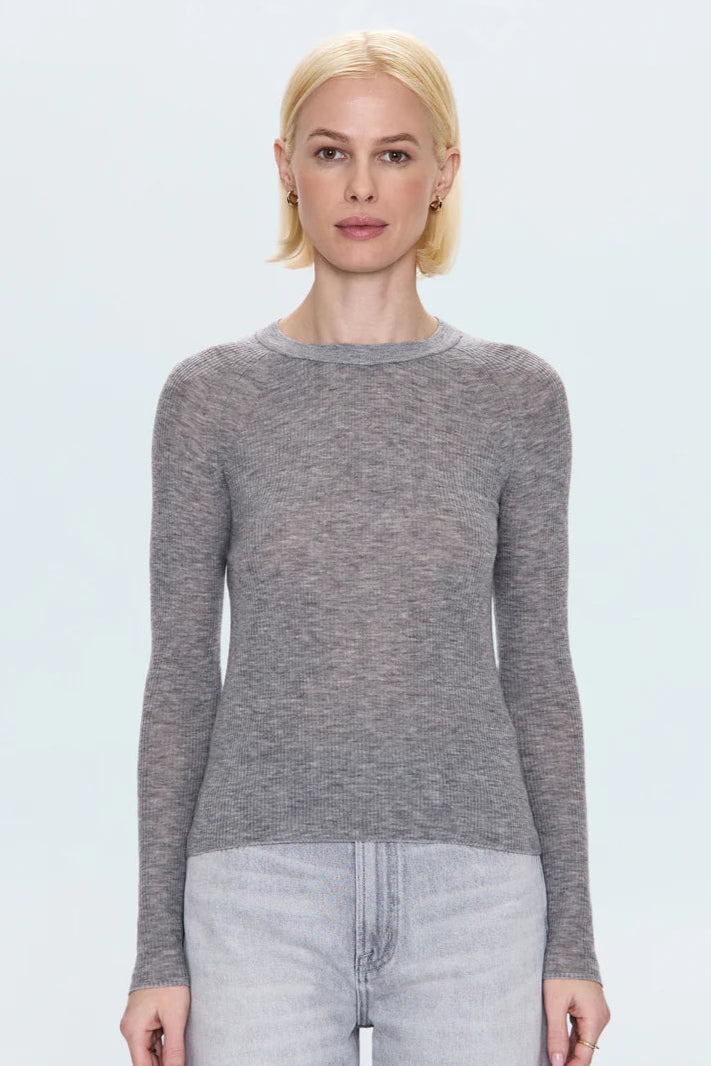Juno Top- Charcoal Heather