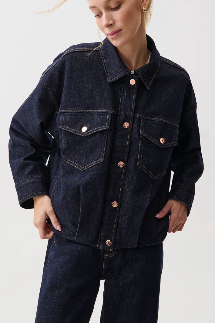 Bibi Blouson Jacket in Nightfall