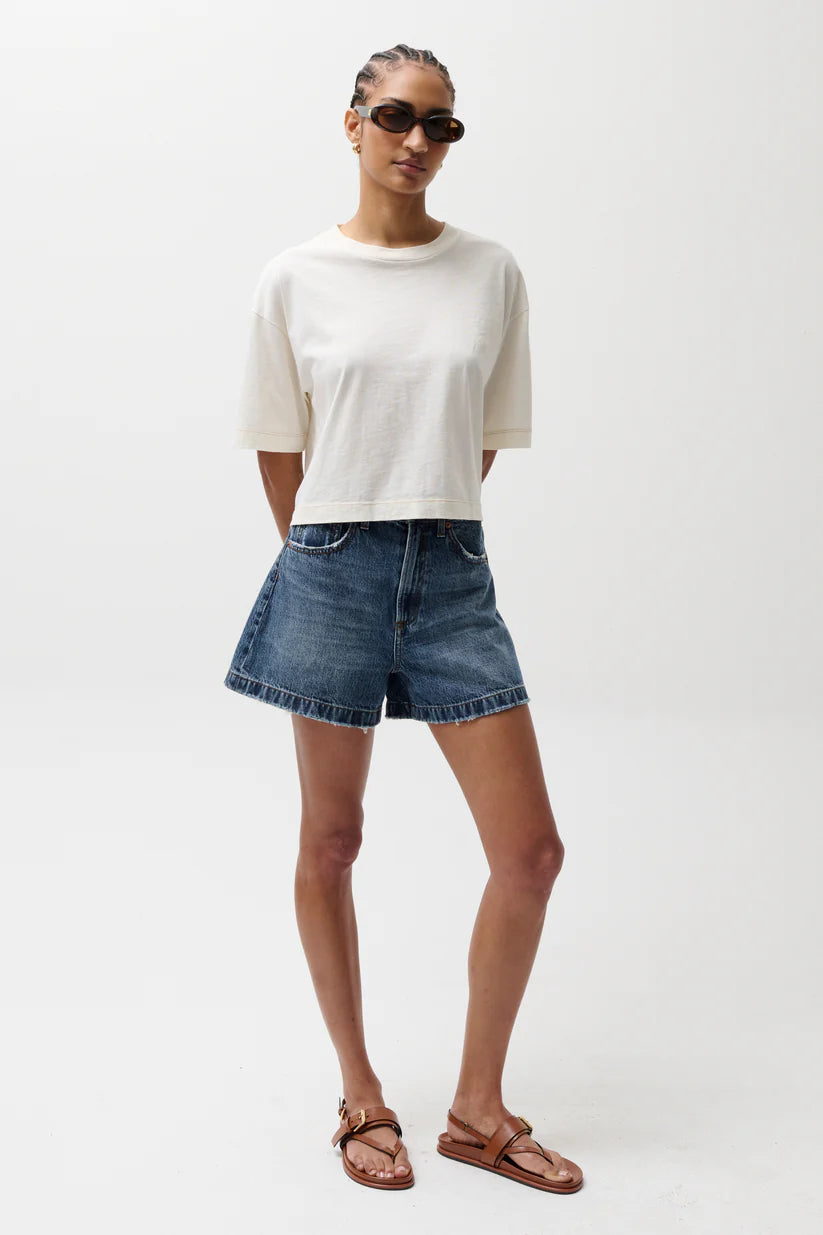 Saige Denim Shorts- Wishbone