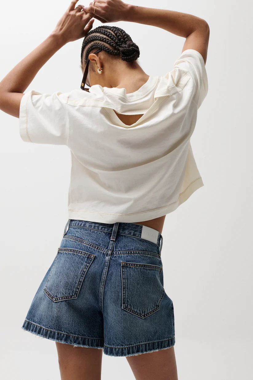 Saige Denim Shorts- Wishbone