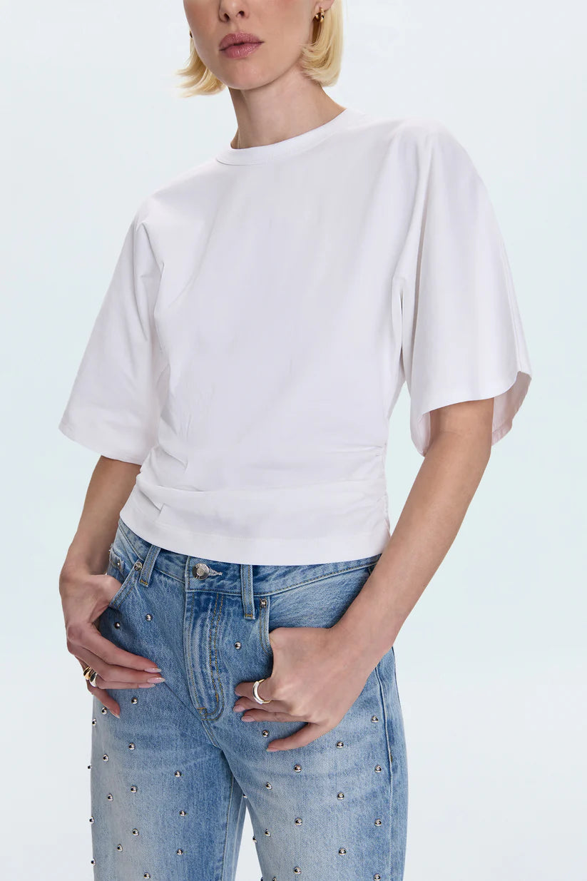 Veronica Top- Le Blanc