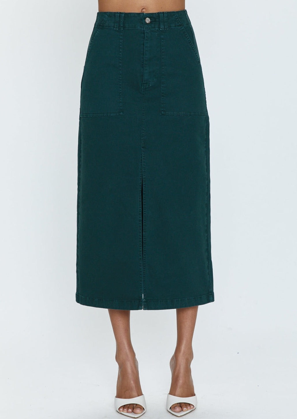 Pine green hotsell pencil skirt