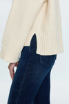 Leigh Relaxed Fit Sweater- Ivory