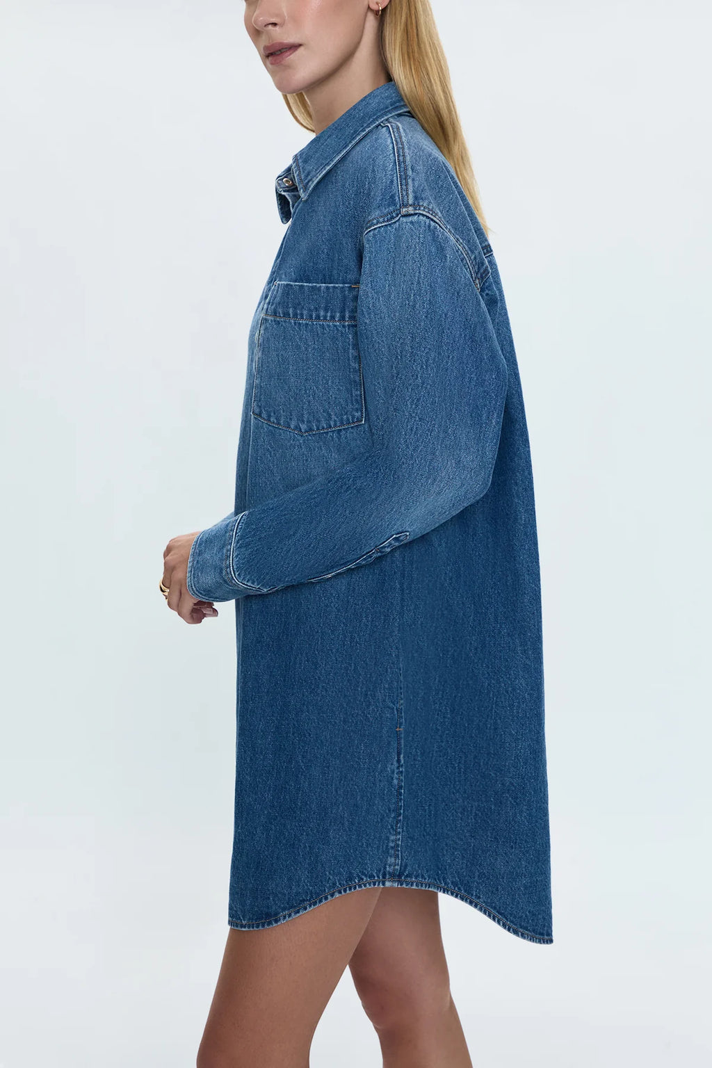 Elle Denim Dress—Karat