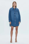 Elle Denim Dress—Karat