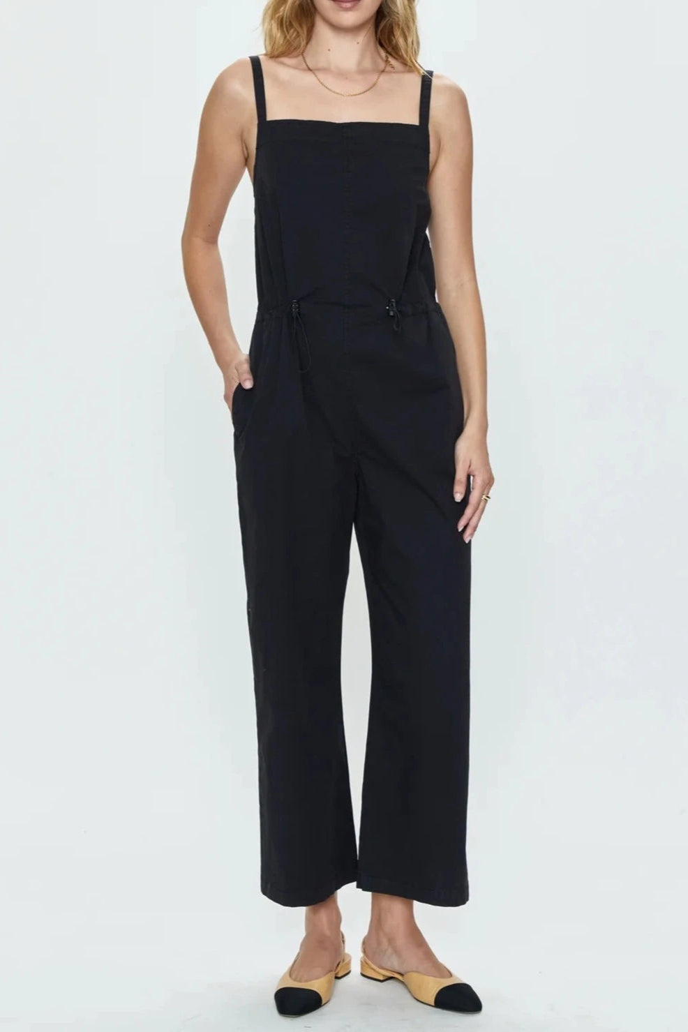 Adela Jumpsuit- Black **Final Sale**